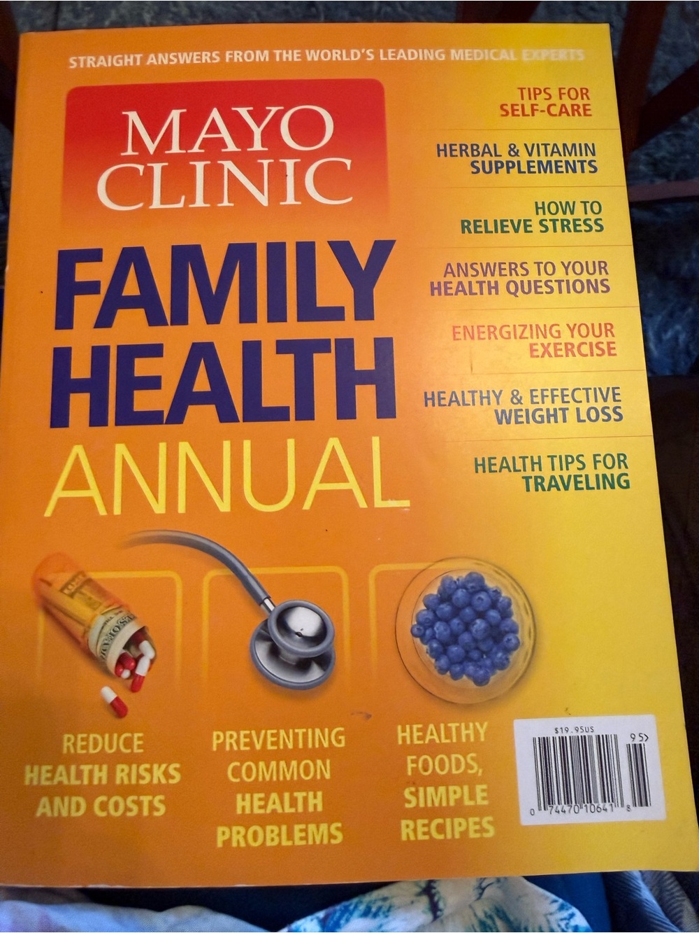 Mayo Clinic Family Health Annual Paperback